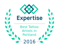 expertise-award for above the pearl tattoo